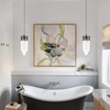 BNHHLZ Modern Black LED Pendant Light Fixture U-Shaped Adjustable 2
