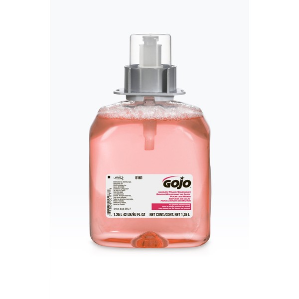Gojo 516103EA FMX-12 Luxury Foam Hand Wash, Cranberry, 1250mL Refill, 1/Each
