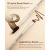 EIGSHOW Eyebrow Brush, Angled Eyebrow Brush with Two Ends for