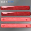 Easy Link 2x Reflector Rear Reflector Bumper Left Right Compatible