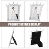 Zerodeko Pearl Crown Photo Frame Wedding Picture Display Family Photo