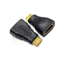 AKORD Gold Plated HDMI Female to Type C Mini HDMI Male Adapter Convertor