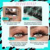 Midnight DIY Lash Extension Kit, 144 pcs Eyelash Clusters Kit