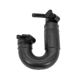Fernco Qwik Trap Adapter Connects 1.25-inch or 1.5-inch Sink Tailpiece to 1.5-inch Tubular Trap Arm with EzyClamp Tool Free Bands