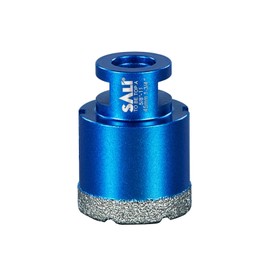 SALI Diamond Core Drill Bits 1-3/4 Inch (45mm) Tile Hole Saws Vacuum Brazed Hole Saw with 5/8-11 Thread for Glass Ceramic Porcelain Tiles Marble Brick Granite Quartz Fit Angle Grinders Drills