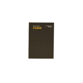 Exacompta - Ref GES411Z - Guildhall - Essentials Single Cash Account Book, A6, 148 x 105mm, 192 Pages of 80gsm Pre-Printed Paper - Receipts, Expenses, Summaries
