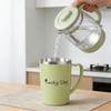 AuSletie Adult Sippy Cup, 350ml 3-in-1 Non Spill Cups for