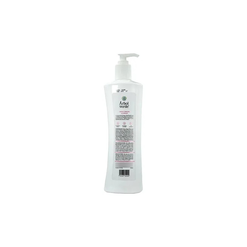 Crema Corporal Aclarante Con Concha Nácar Árbol Verde 420ml Fresca