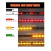 TOPKU LED Pickup Truck Tail Light Strip,Truck Tailgate Dynamic Light