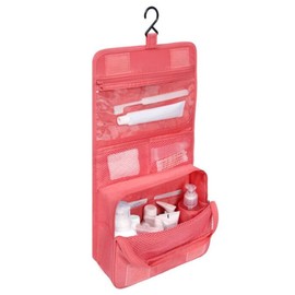 Pilarmuture Toiletry Bag for Women/Men, Travel Toiletry Bag for Women & Men, Makeup Bag, Waterproof Toiletry Organizer Water-resistant Shaving Bag for Toiletries Accessories(COLOR:Watermelon Red)