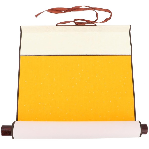 Angoily Blank Hanging Rice Paper Scroll 80x34 cm l Chinese