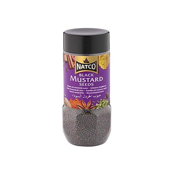 Natco Mustard Seeds Black Jar 100g