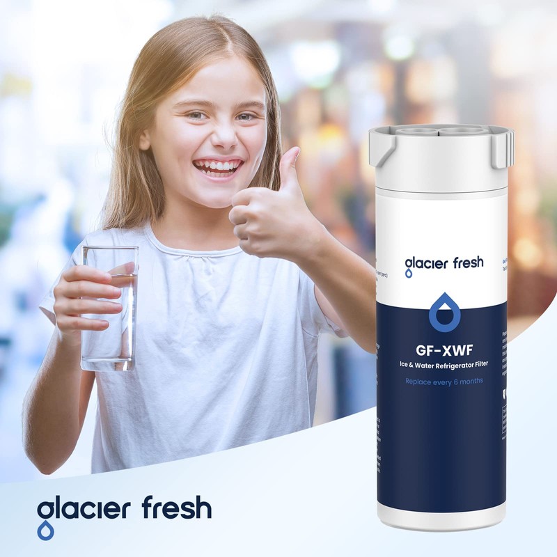 GLACIER FRESH XWF Replacement For GE XWF Refrigerator Water Filter