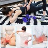 LOPHE Handheld Massage Roller, Hedgehog Ball Massage Roller with 2