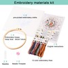 REEWISLY Embroidery Kit for Letter D,Embroidery Starter Kit with Pattern