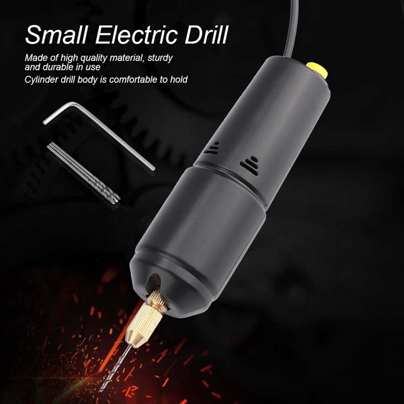 0.7-1.3mm Adjustable Micro Electric Handheld Portable Hand Drill, Portable Small