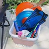 Pop & Load Collapse and Store Collapsible Plastic Laundry Basket,