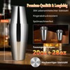 LIVE4COOL Boston Shaker, 8-Piece Cocktail Set - 750 ml Stainless