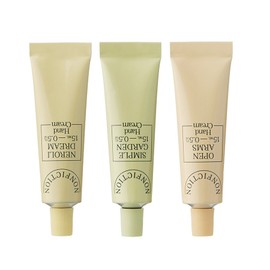 Nonfiction Citrus Hand Cream Mini Trio 3p x 15ml set, 45ml, 1 set / 논픽션 시트러스 핸드크림 미니트리오 3p x 15ml 세트, 45ml, 1세트