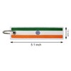 LLBFHH 3 Pcs India Indian Country Flag Keychain,Woven label Key