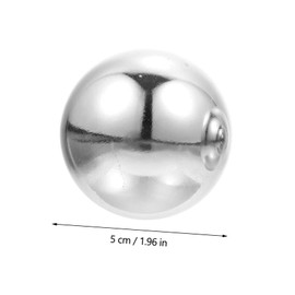 Gatuida 1 Set Metal Hand Massage Balls Baoding Balls for Hand Exercise Stress Relief Relief Portable Fitness Equipment for Elderly and Health Enthusiasts