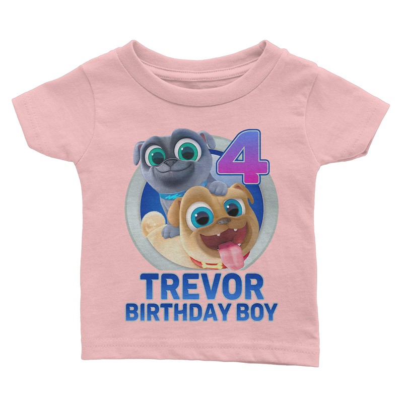 Family Personalize Shirt for Puppy Dog Theme Birthday