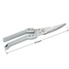 SAMFUNG Kitchen Poultry Shears, Anti-Slip Handle and Safety Lock, Poultry