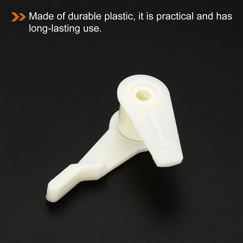 PATIKIL 4.5mm Lamp Shade Clips for Ceiling Flush Mount, 6