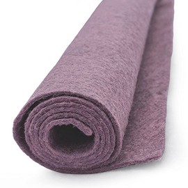 Wisteria - Purple Lavender - Wool Felt Oversized Sheet - 35% Wool Blend - 1 12x18 inch Sheet