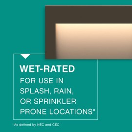 Hinkley 1557BZ Landscape Taper, Deck Sconce, Bronze