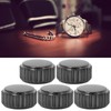 5pcs Professional Watch Head Steel Watch Crown Repairing Parts Replacement