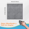Trapos de Cocina, Paños de Microfibra 12PCS, Cleaning Cloth 40
