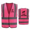 AYKRM Stay safe and visible High-Visibility Security Hi-Vis Vest, available