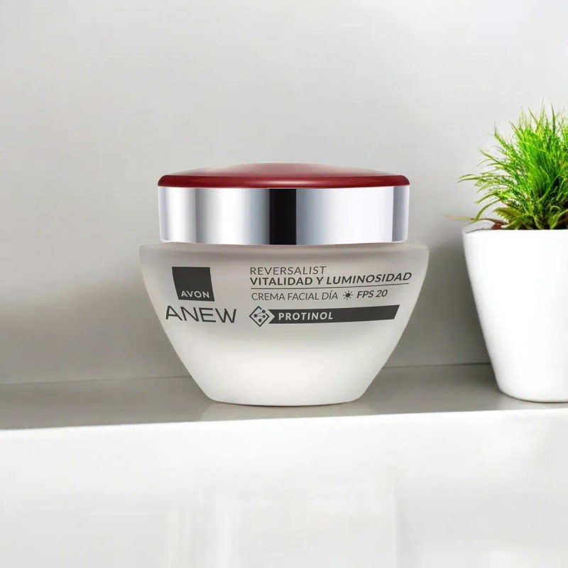 Crema Facial Día Anew Reversalist Protinol Fps Antiarrugas Todo Tipo