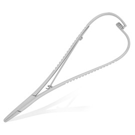 AAProTools Mathieu Pliers 5.5" (14cm) Needle Holder Driver, Ligature Separator Placer, Orhtodontic Pliers, Lace Back Tightener (Pack of 1)