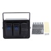 2 Gang Rocker Switch, Toggle Switch Panel Box, Waterproof Marine