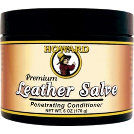 Howard Leather Salve - Cleaner and Conditioner for Car & Home