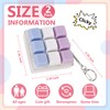 2 Pcs Keyboard Fidget Toy 9-in-1 Keyboard Fidget Clicker Decompression