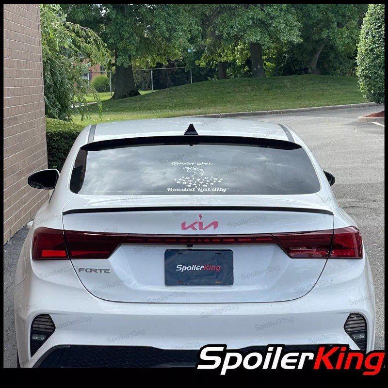 SpoilerKing Rear Trunk Lip Spoiler (Fits: Kia Forte 2019-present) 244L