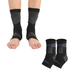 Ankle Brace Stabilizing Protective Ankle Compression Bandage Stabilizing Achilles Tendon Support Ankle Joint Protection Injury Prevention Breathable Elastic Shock Absorption for Left and Right Men (XL
