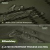 Siiluminisoy Extra Long Olive Green Boho Shower Curtain with Tassel,