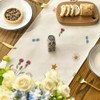 Artoid Mode Antique Herbs and Wild Flowers Spring Table Runner,