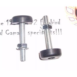 FBODYSTORE 1967 - 1981 CAMARO / FIREBIRD TRANS AM HOOD BUMPER ADJUSTER SET W/ STUDS & NUTS