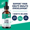 Vimergy Kids USDA Organic Liquid B12– 55 ml | Ages