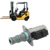 Hydraulic Pump Solenoid Valve 580037013 Square Plug Replacement For Caterpillar