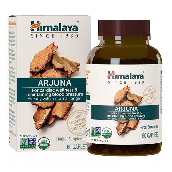 Himalaya 60 comprimidos orgánicos Arjuna - Himalaya - India
