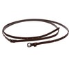 3/8" (10 mm) Skinny Studded Double Wrap Belt, Brown |