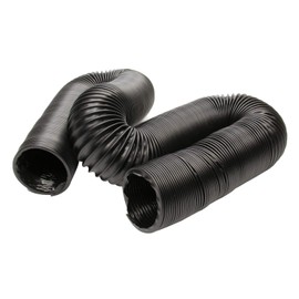 Vintage Air Air or Brake Duct Hose, 2.5 in Diameter, 10 ft, Plastic, Black, Each