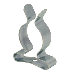 Merriway® BH01973 (50 Pcs) Tool Storage Terry Clip Spring Steel Bright Zinc Plated, 13 - 21mm (1/2 - 13/16 inch) - Pack of 50 Pieces