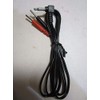 Electrode Lead Cord Wire Cable Male Plug 3.5mm with 2.0mm